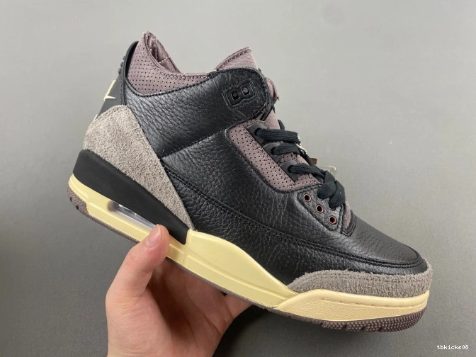 Reps TBkick FZ4811-001 3 Black Jordan A Ma Air x Maniere 0822
